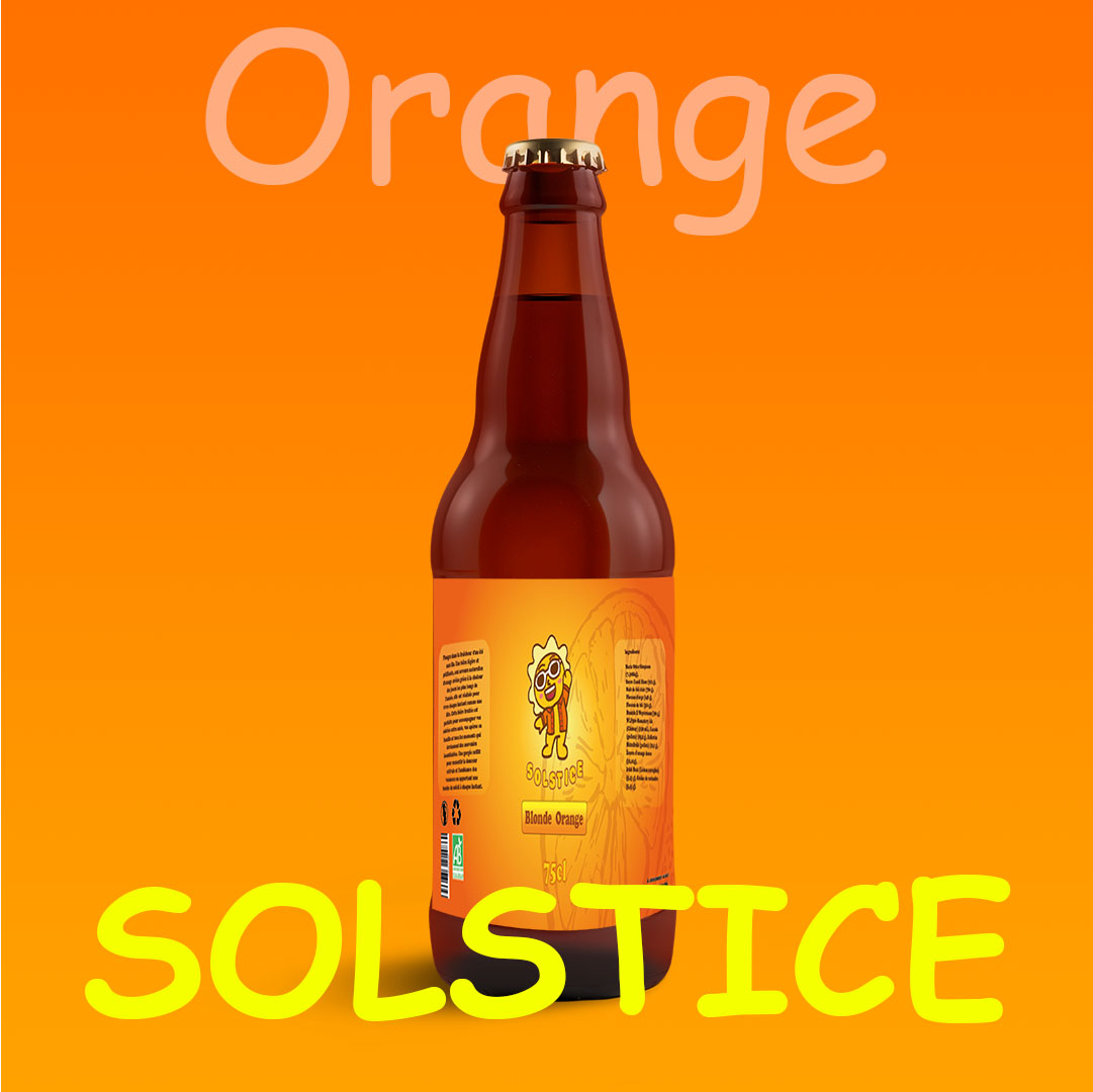 Publicité Solstice bière humoristique